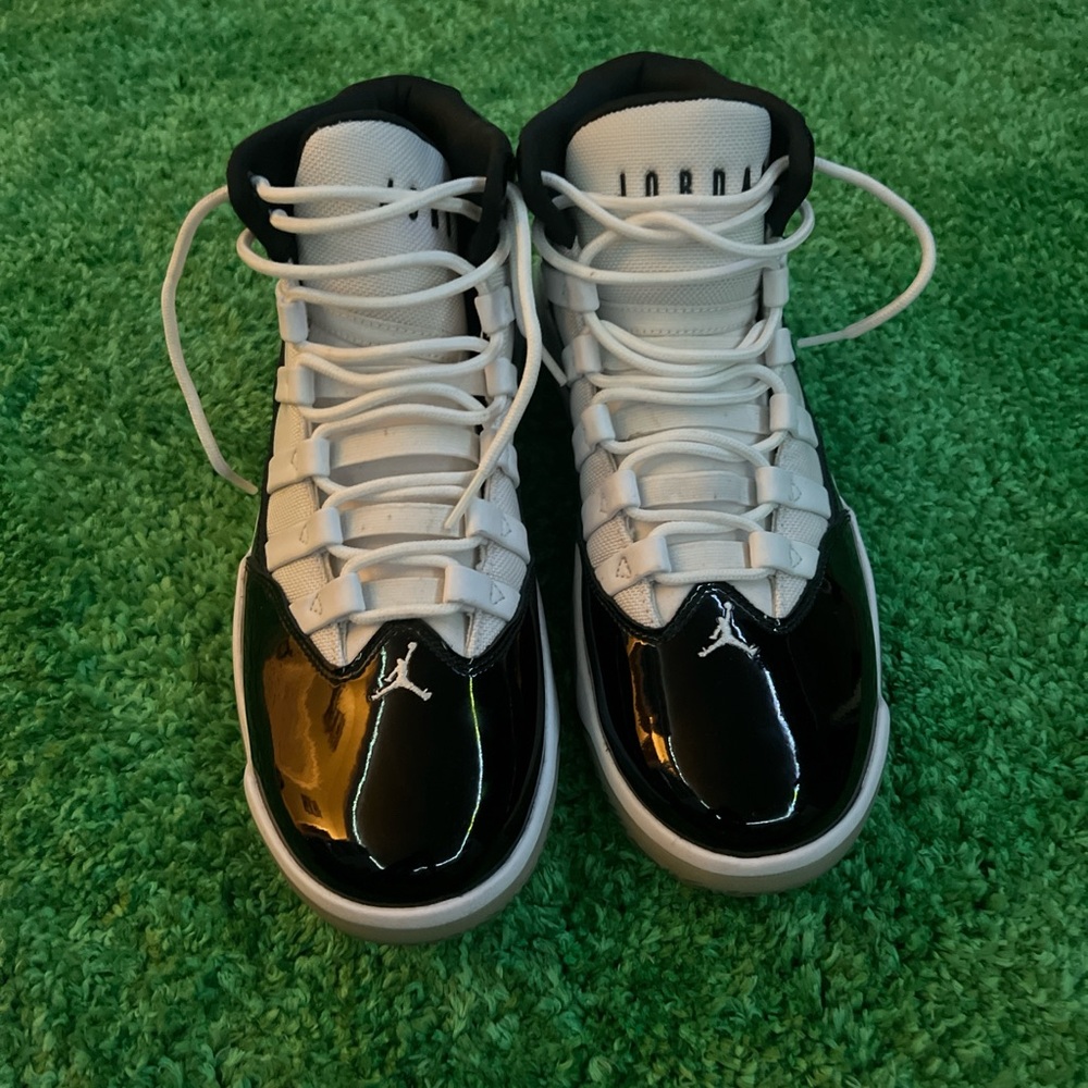 Nike Black and White High-Top Sneakers